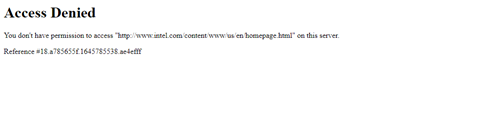  25  - ,      Intel.ru,   intel.com.     Access Denied ( ).